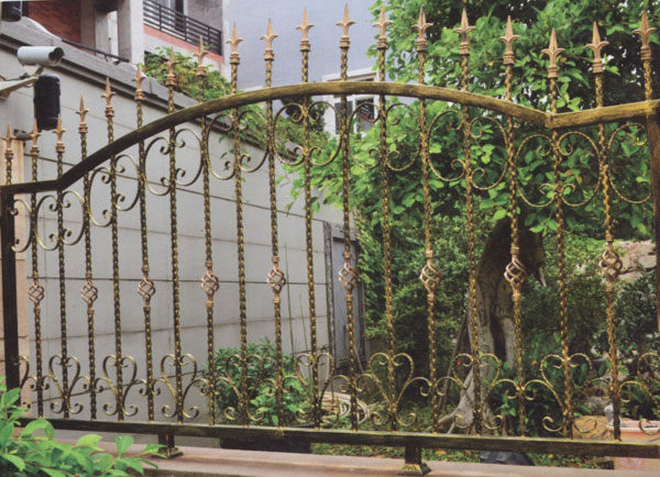 花园铁艺防护栏杆